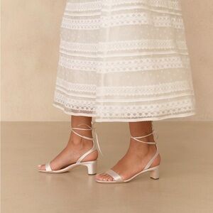 Loeffler Randall Jackie Cream Heel